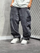 CALÇA BAGGY DOUBLE CARGO TRIPSIDE STONED