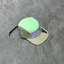 BONÉ FIVE PANEL TAG 3 PARTS - BEGE/LILÁS/VERDE