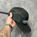 BONÉ FIVE PANEL ANTH CO LETRING - PRETO