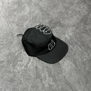 BONÉ FIVE PANEL ANTH CO BOMB - PRETO