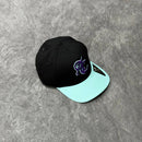 BONÉ ABA CURVA BEISEBOL ANTH CO - PRETO/AZUL