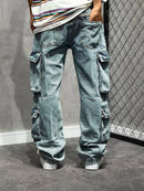 CALÇA CARGO BAGGY POCKET VINTAGE