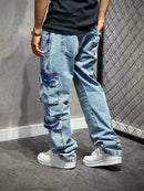 CALÇA CARGO DOUBLE BLUE SKY