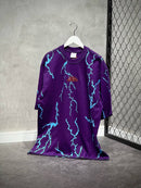 CAMISETA TRIPSIDE OVER “RAYS” - ROXA