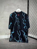CAMISETA TRIPSIDE OVER “RAYS” - PRETA