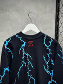 CAMISETA TRIPSIDE OVER “RAYS” - PRETA