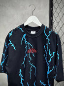 CAMISETA TRIPSIDE OVER “RAYS” - PRETA