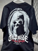 CAMISETA TRIPSIDE OVER “DARK SKULL” - PRETA