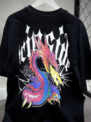 CAMISETA TRIPSIDE OVER “DRAGON” - PRETA