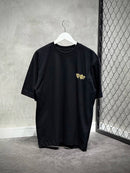 CAMISETA TRIPSIDE OVER “SMOKE ANGEL” - PRETA
