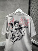 CAMISETA TRIPSIDE OVER “ANGEL AK” - CINZA