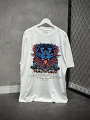 CAMISETA TRIPSIDE OVER “PANTER” - OFF WHITE