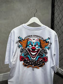 CAMISETA TRIPSIDE OVER “BOZO THE CLOWN” - BRANCA