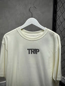 CAMISETA TRIPSIDE OVER “BALACLAVA” - OFF WHITE