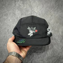 BONÉ FIVE PANEL CHRONIC ANJO GANGSTA - PRETO