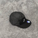 BONÉ FIVE PANEL BLACK BIRD UNISEX - PRETO/LISTRADO