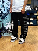 CALÇA MOLETOM TRIPSIDE “TRAPSTAR” - PRETA